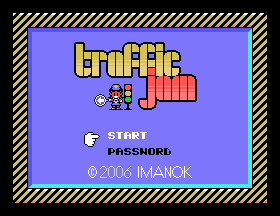 Traffic Jam Title Screen